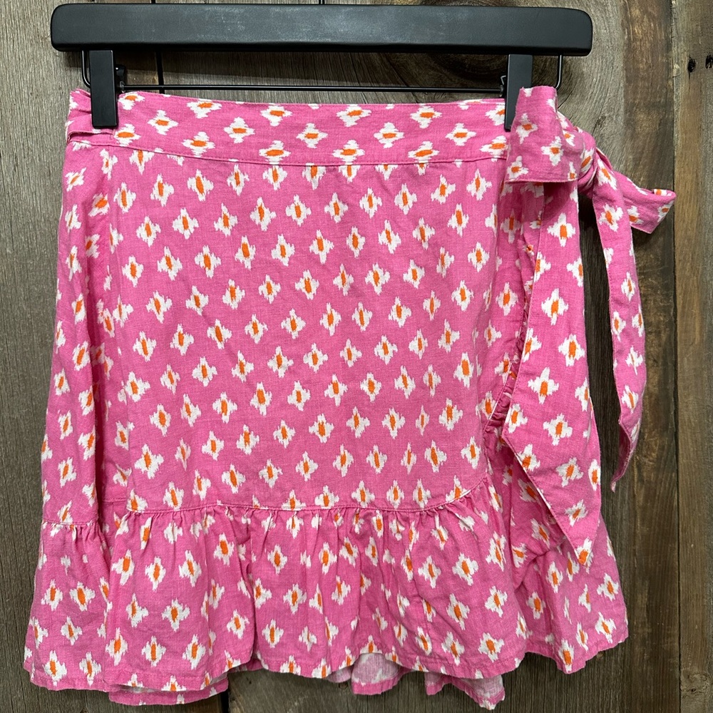 Aerie Wrap Mini Skirt in Lip Gloss Pink Size XS